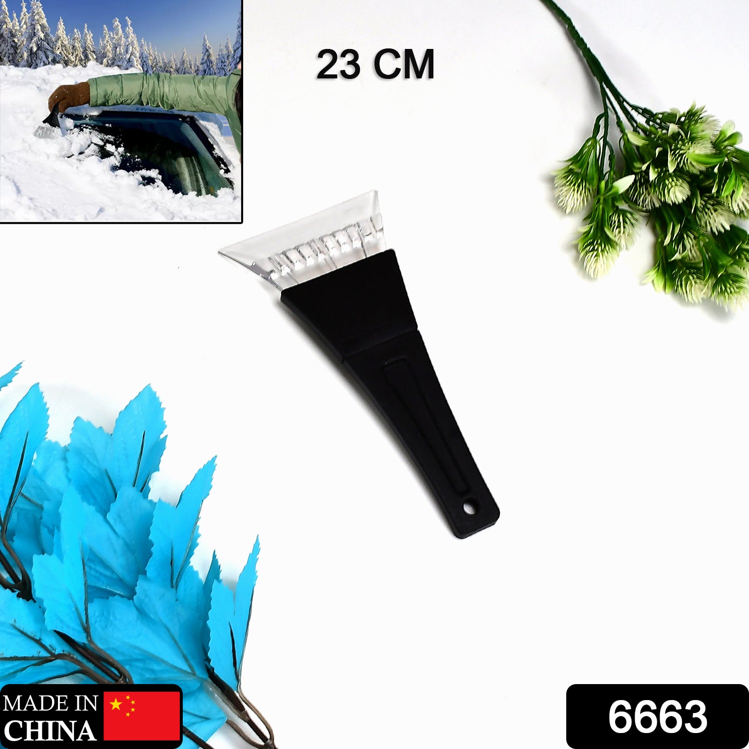6663 Ice Scraper Windshield With Window For Cars 6663 Ice Scraper Windshield With Window For Cars
